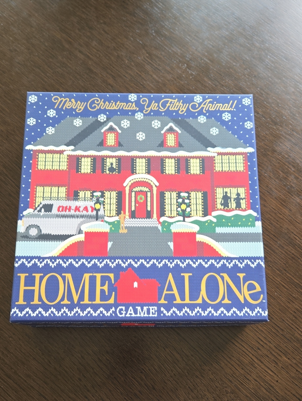 Home Alone Board Game - Blue/Red Holiday Edition